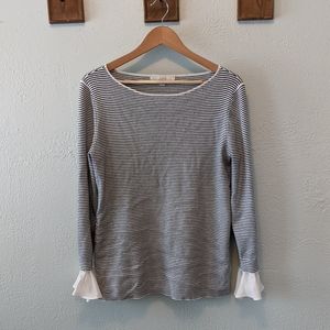 LOFT black and white sweater